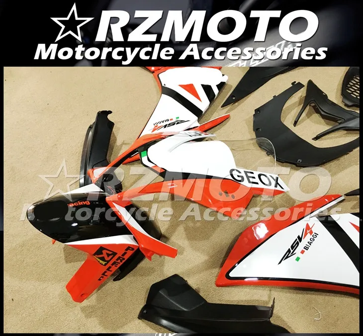 ABS мотоцикл обтекатель комплект для APRILIA RSV4 1000 2010- год кузов литьевая форма Магазин № 1902