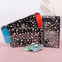 Aliexpress - Sakura Switch Dock Cover Case Transparency Protective Case for Nintendo Switch Shell Split PC Hard Cover Housing NS Game Console
