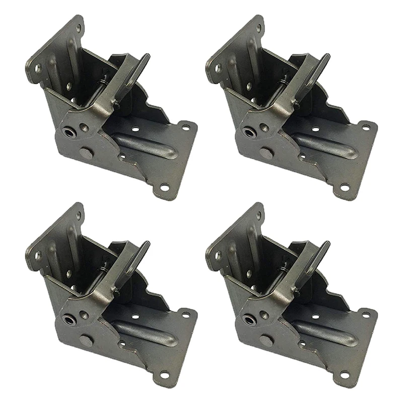 4PcsCollapsibleSupportFrameSelfLockingHingeTableLegFittings
