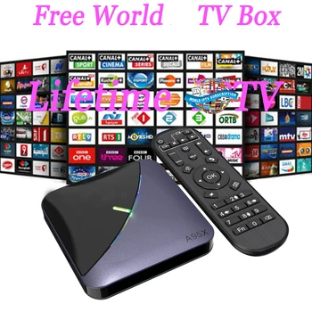 

2020 Best iptv Lifetime No Monthly/Yearly A95X F3 Android 9.0 TV BOX 4+64GB world Spain Portugal Arabic IPTV Box Free TV no APP