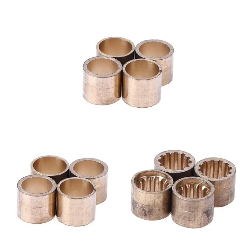 10 шт Профессиональные латунные медные наконечники кия для снукера бильярдный кий