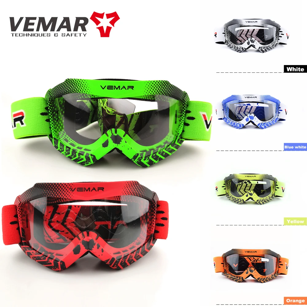 kleurstof Eenheid Zenuwinzinking Vemar Professionele Kinderen Motocross Goggles Kids Motorfiets Bril Kid Mx  Mtb Off Road Crossmotor Kind Bril Voor Mx helm|Motorbrillen| - AliExpress