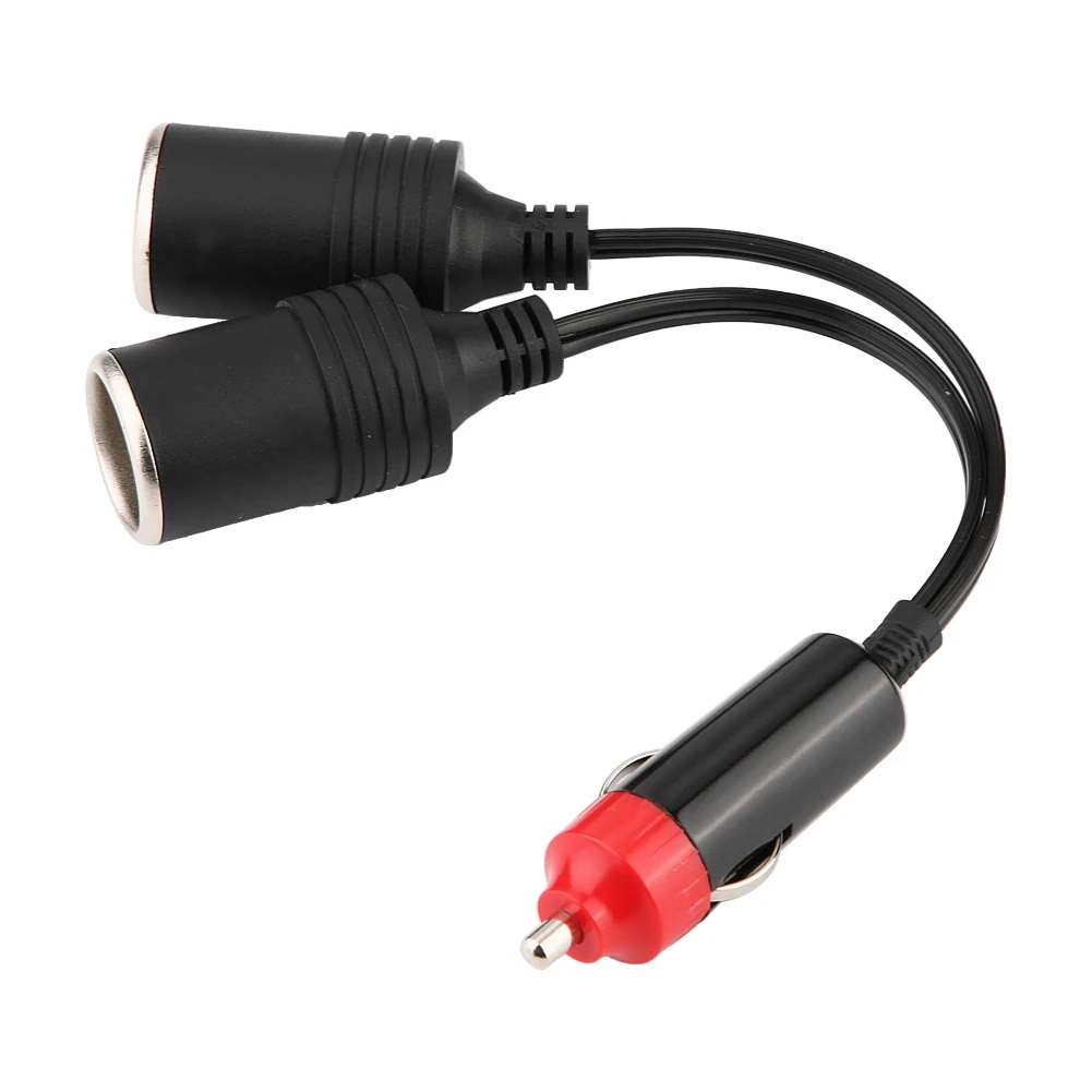 Универсальный двухсторонний адаптер питания для автомобильного прикуривателя