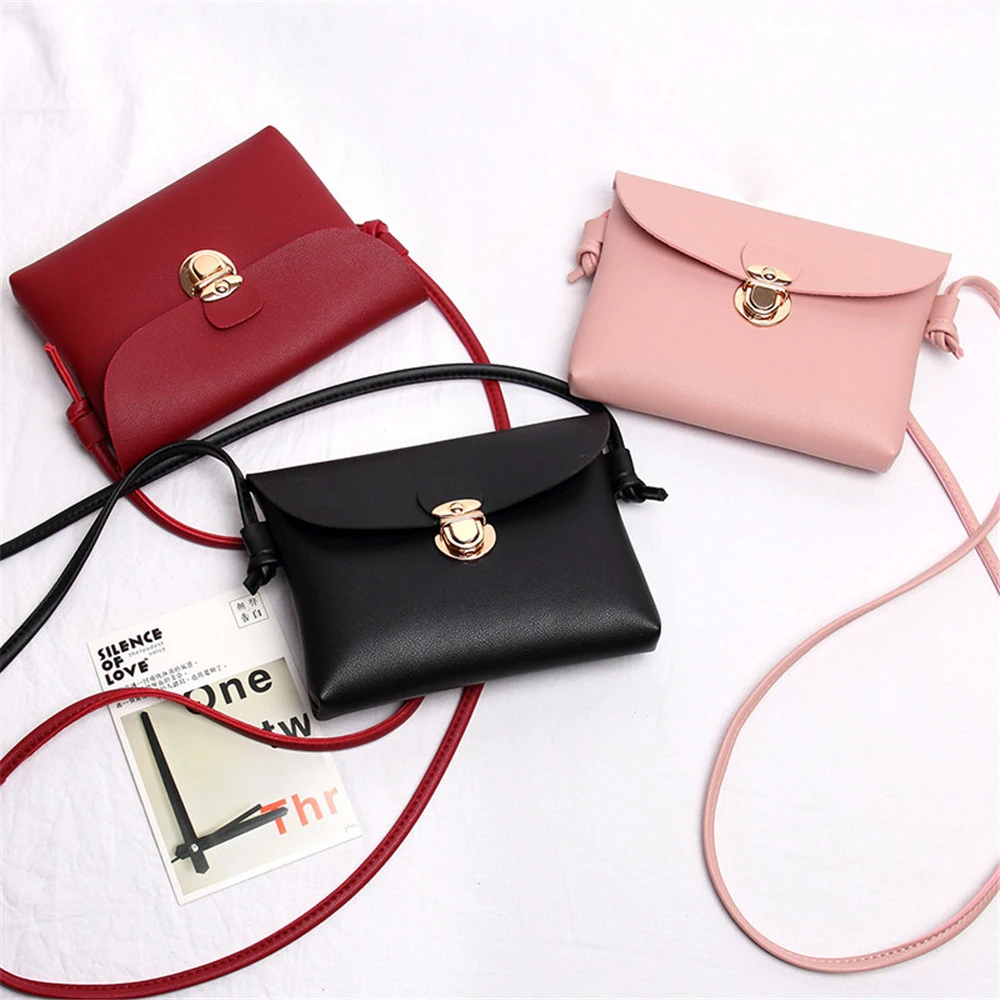 1 шт., модная женская сумка на плечо, искусственная кожа, мини, простой замок, пряжка, сумка-мессенджер, маленькая квадратная сумка, сумка через плечо,, сумка для женщин