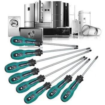

12pcs/Set Ratchet Wrench Screwdriver Combination Electrician Hardware Repair Tool Multi Function Screwdriver