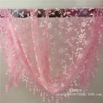 

Women scarf thin shawls and wraps Gray lady solid female hijab stoles long cashmere pashmina