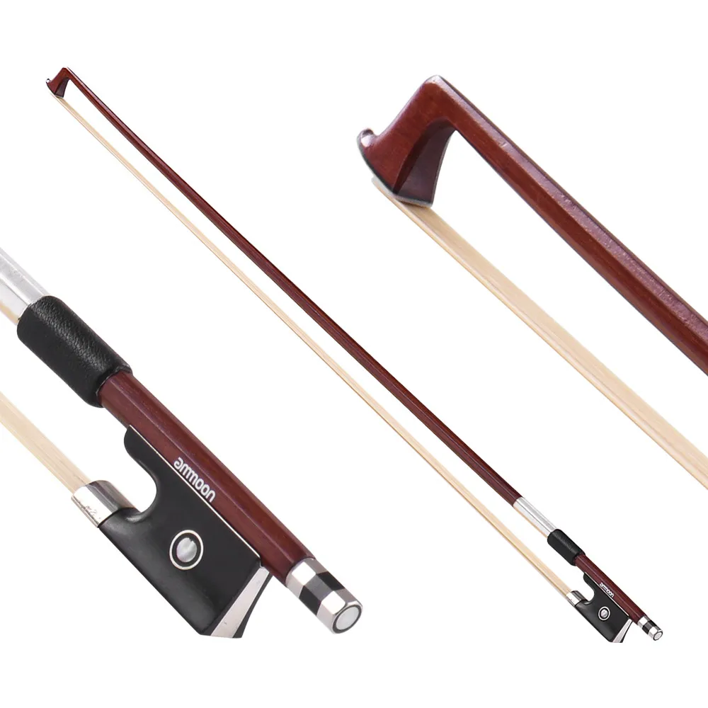 

Good Quality Concert Level 4/4 Violin Fiddle Bow Well Balanced IPE Wood Stick Ebony Frog Horsehair