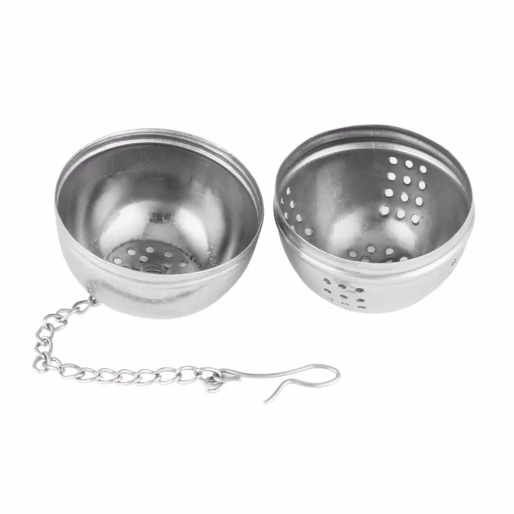 Hot DIY 51 100ml Stainless Steel Tea filter Strainer Teas Infuser Mesh Tea Locking Spice Egg 5