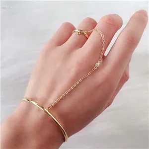 AOMU 1 шт. Корея имитация жемчуга бисер открытие регулируемый браслет металлический серебристый браслет для женщин девушки ювелирные изделия