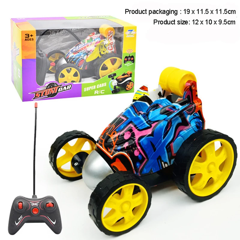 Детская Беспроводная Радиоуправляемая машинка трюковый Дрифт вращающаяся