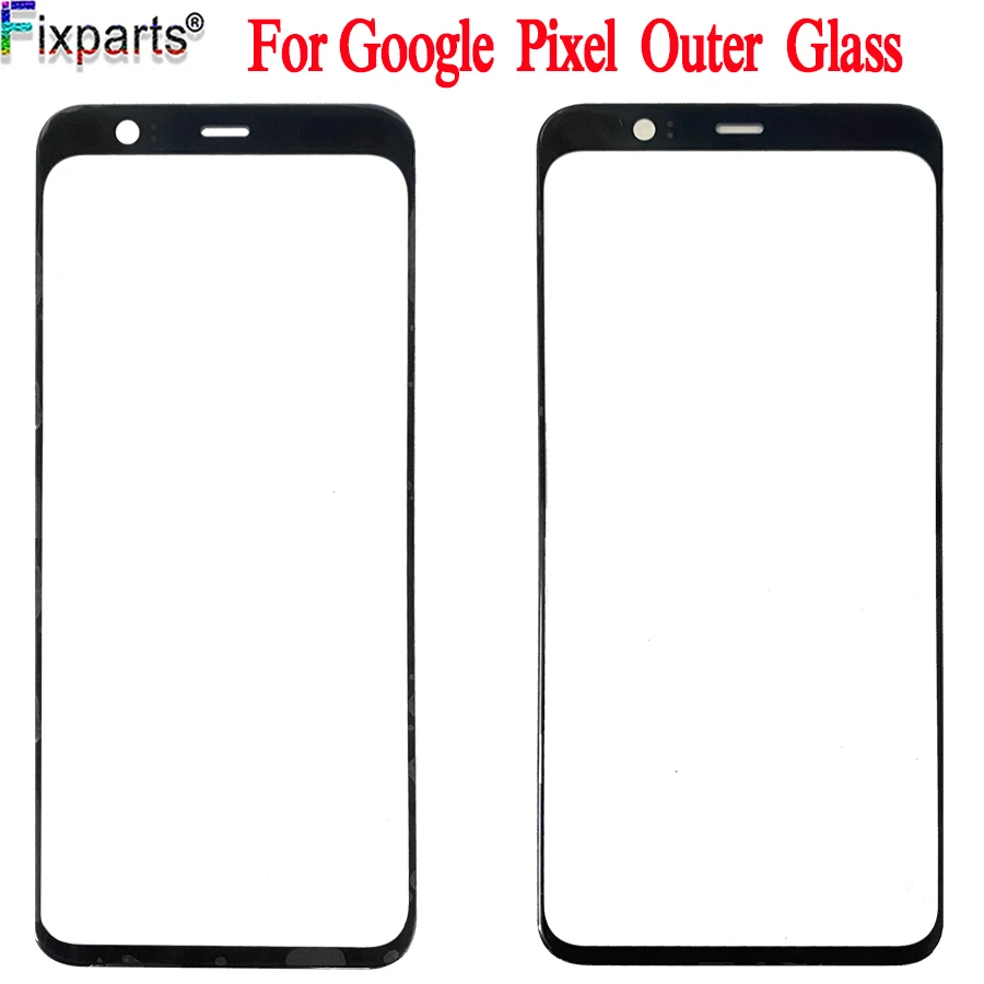 Внешнее стекло для Google Pixel 2 3 3a 4 XL переднее 4a 5G Plus запасные части экрана 5 |