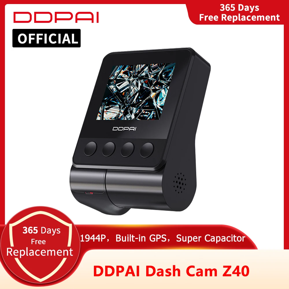 Видеорегистратор DDPAI Z40 1944P GPS Wi-Fi 24 часа | Автомобили и мотоциклы