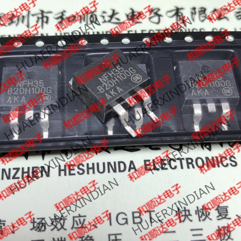 5 шт., новые оригинальные кнопки B20H100G MBRB20H100CT-263 100V 20A на