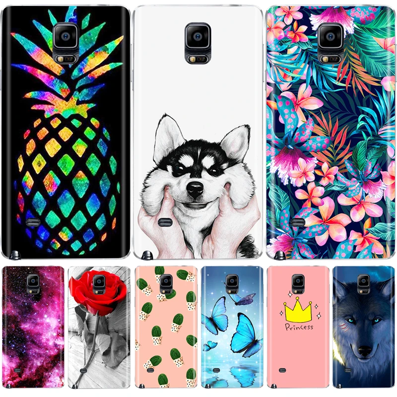 Soft Silicone Case For Samsung Galaxy Note 4 Cover Cute Pattern Fashion  Soft TPU Case For Samsung Note 4 Note4 Bumper Coque Etui|Phone Case &  Covers| - AliExpress