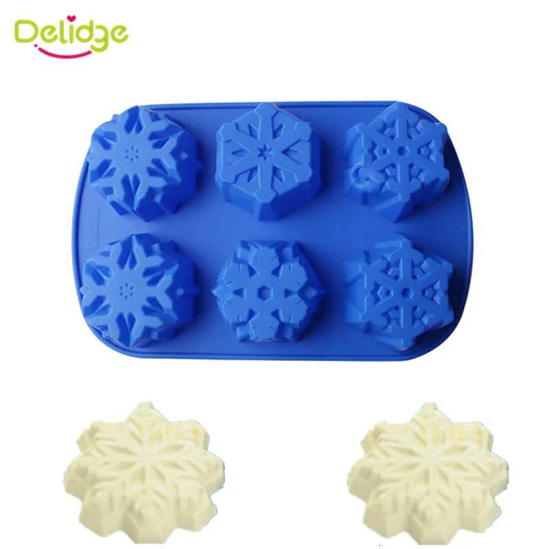 1-pc-6-Holes-Snow-Shape-Moon-Cake-Mold-Silicone-Different-Snowflacke-Cake-Mold-Toast-Bakery_