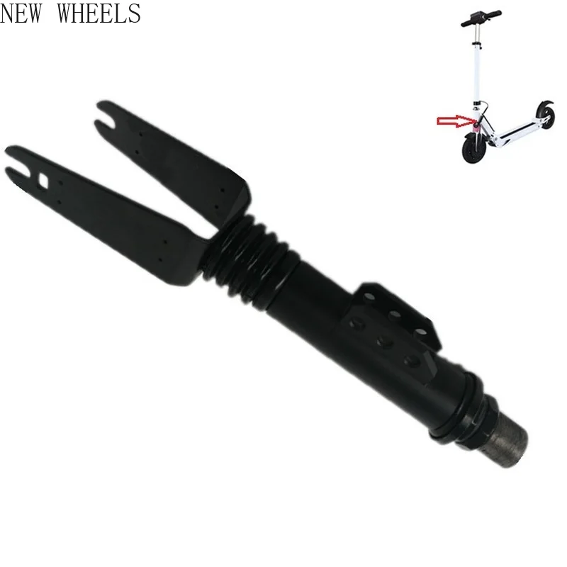 

8 inch electric scooter universal accessories 8 inch KUGOO scooter parts shock absorbing front fork assembly