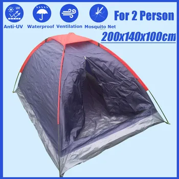 

Folding Camping Tent Travel Waterproof 2 Person Tent for Winter Fishing Tents Outdoor Camping Hiking with Carrying Bag