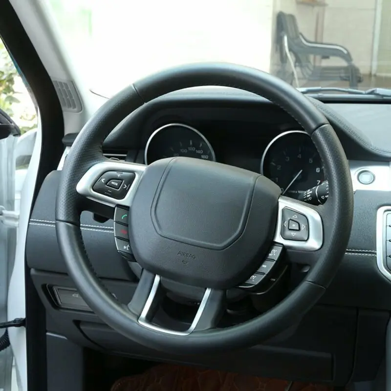 Хромированная накладка на руль для Range Rover Evoque 2012- водонепроницаемая