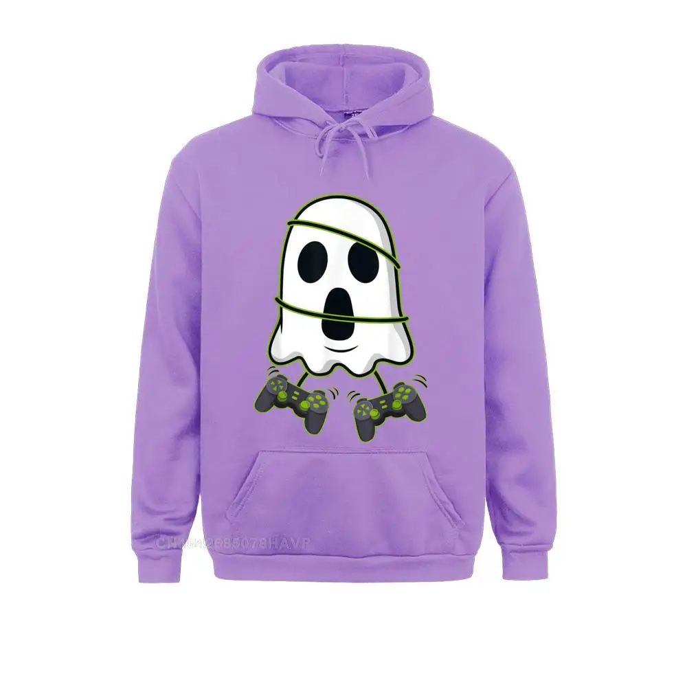 Printed On Long Sleeve Hoodies Lovers Day Faddish  Clothes Men Sweatshirts Halloween Ghost Video Gamer Controllers Boys Kids Girls T-Shirt__681 Halloween Ghost Video Gamer Controllers Boys Kids Girls T-Shirt__681purple