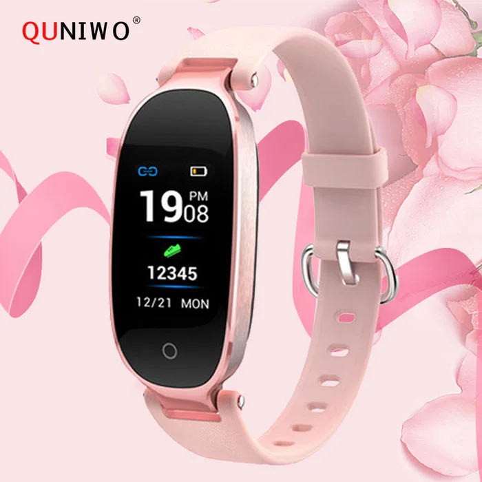 

Color Screen Waterproof S3 Plus Smart Watch Women Ladies Heart Rate Monitor Smartwatch relogio inteligente For Android IOS reloj