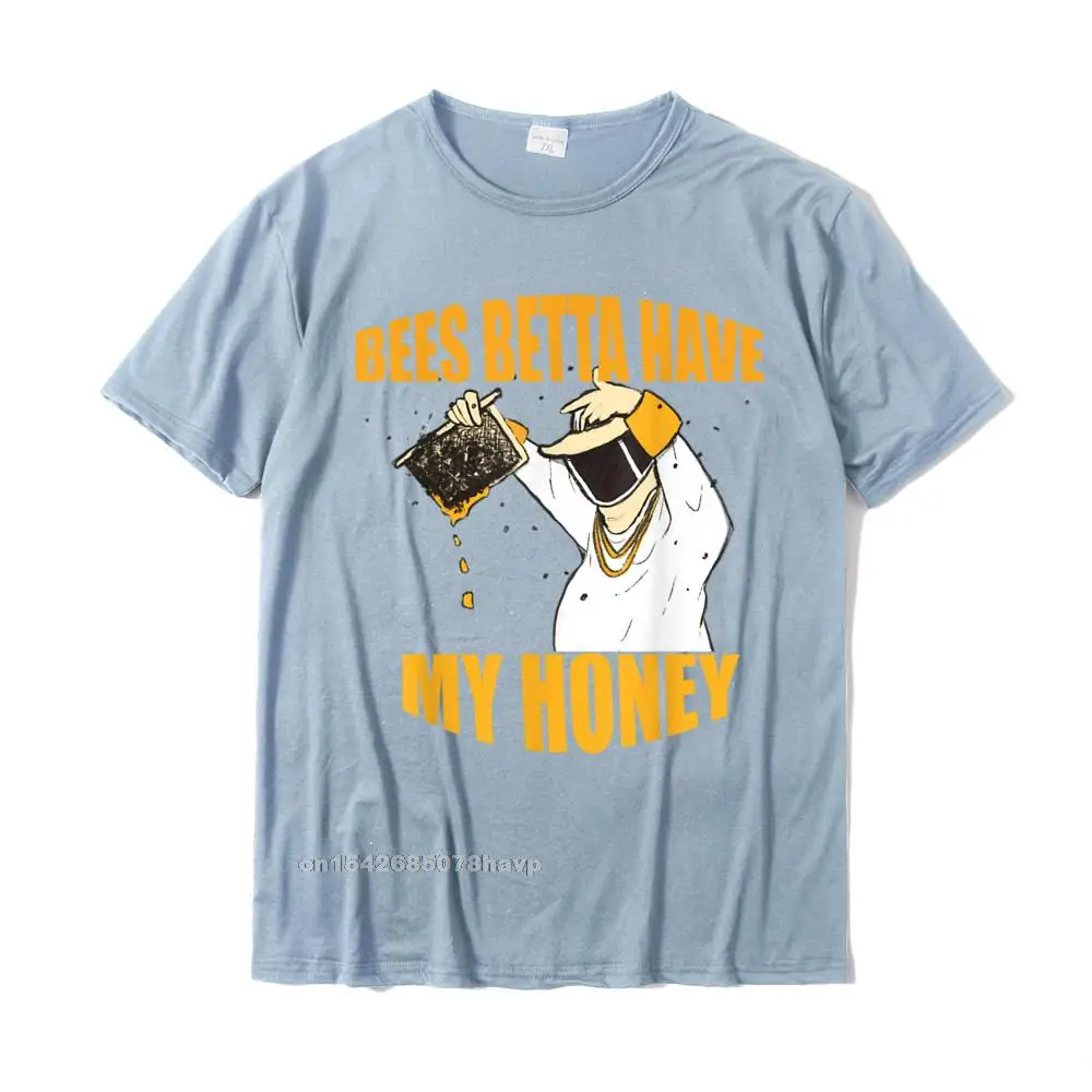 Europe T-shirts for Men Casual April FOOL DAY Tops & Tees Short Sleeve High Quality Fitness Tight Tops & Tees O-Neck 100% Cotton BEES BETTA HAVE MY HONEY for beekeepers and honey fans T-Shirt__1944. navy