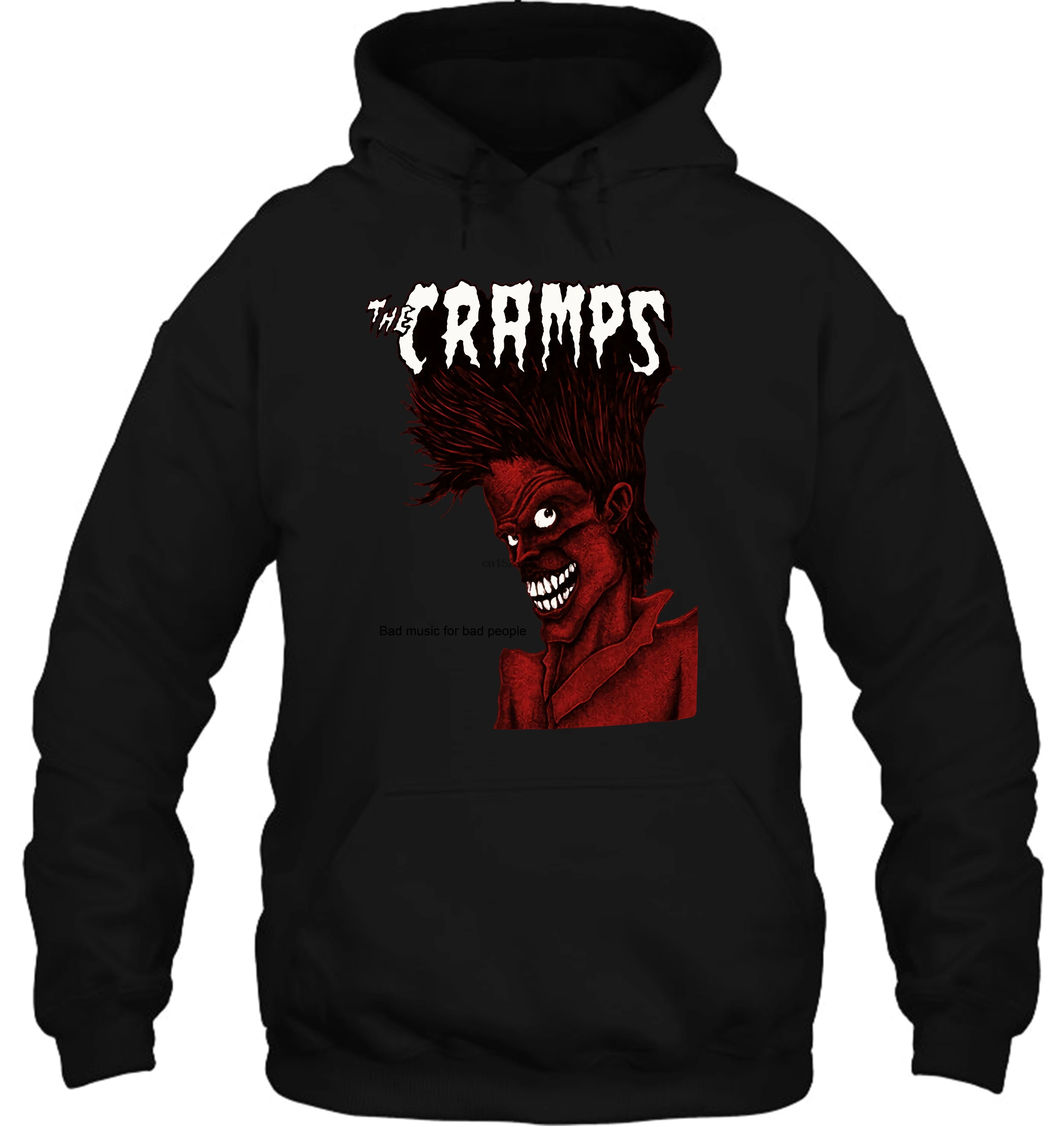 Мужская толстовка официальный THE CRAMPS Bad Music для плохих людей красный альбом Панк все размеры женская уличная одежда