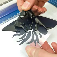 Большая распродажа, черный, белый, синий цвет, 1" x 10"/30 см x 25 см, ПУ термопереводная виниловая наклейка на футболку, HTV печать