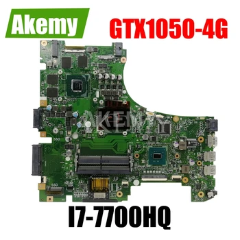 

GL553VD Laptop motherboard For Asus ROG GL553VD FX53VD ZX53V GL553VW Test original mainboard I7-7700HQ GTX1050-4G