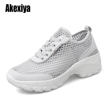 

Women Shoes Breathable Mesh Hollow Female Network Soft Lightweight Casual Shoes dames sneakers damesschoenen zapatillas Soft