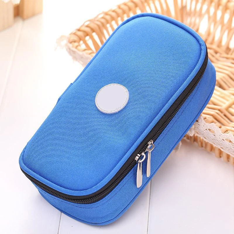 Portable Insulin Cooler Bag Ice Pack Aluminum Film Refrigerator for and Diabetic Supplies | Дом и сад