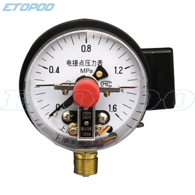 Magnetic-assisted Diameter 100mm Direct Contact Pressure Gauge with Surface Vacuum Controller | Инструменты