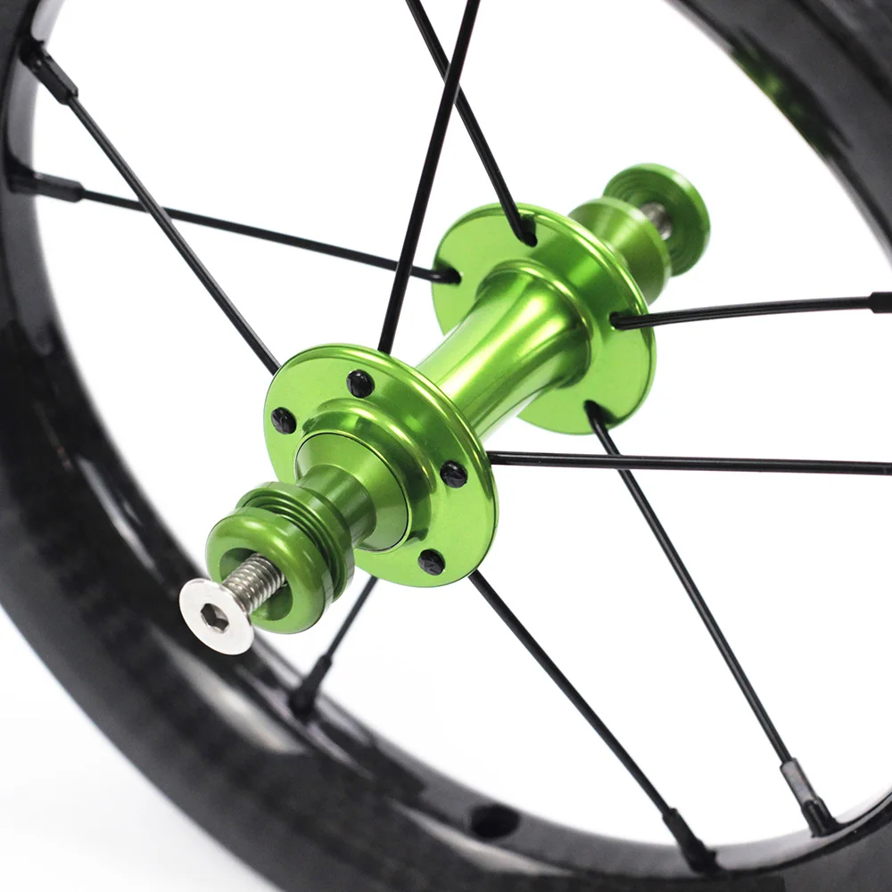 Углеродные 1" колеса для велосипеда, Детские BMX, Детские колеса 84 мм 10H 390 г