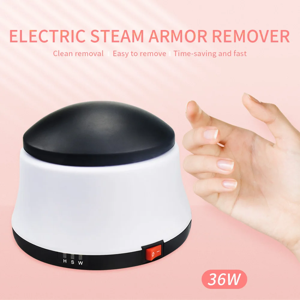 

Electric 36W Steam Nail Polish Remover Machine Easily Remove All Nail Polish Gel Professional Clean Remover Nail Art Tools