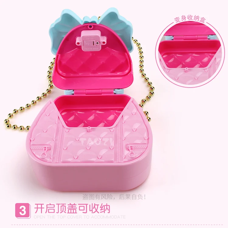 Сумка Gong zhu bao, детские сумки, сумка для игр 3-8 лет, розовая сумка для девочек, Mo Ana