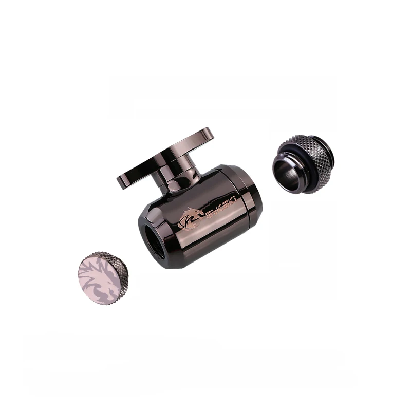Bykski Computador Laço Líquido Construir Interruptor de Válvula de Água com Parar de Vedação Plug Mini Macho para Masculino Encaixes - Imagem 4