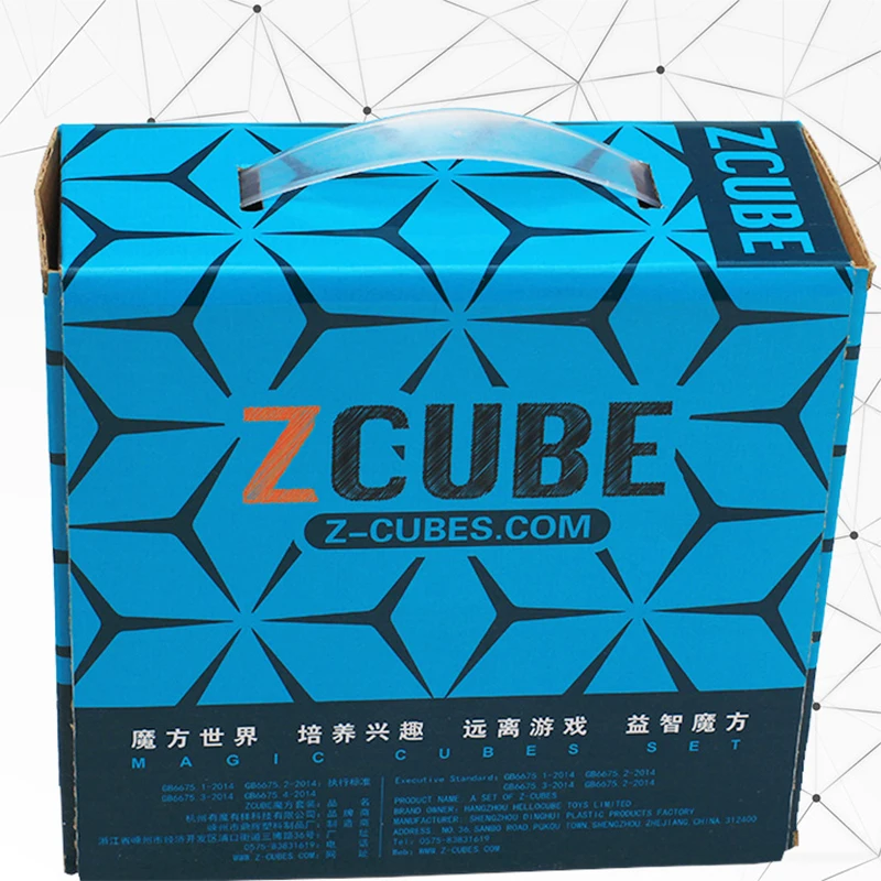 Набор скоростных кубиков Zcube из углеродного волокна 2x2 3x3 4x4 5x5 волшебный кубик Пирамида перекос странной формы Набор кубиков Коллекция Игрушки-Головоломки