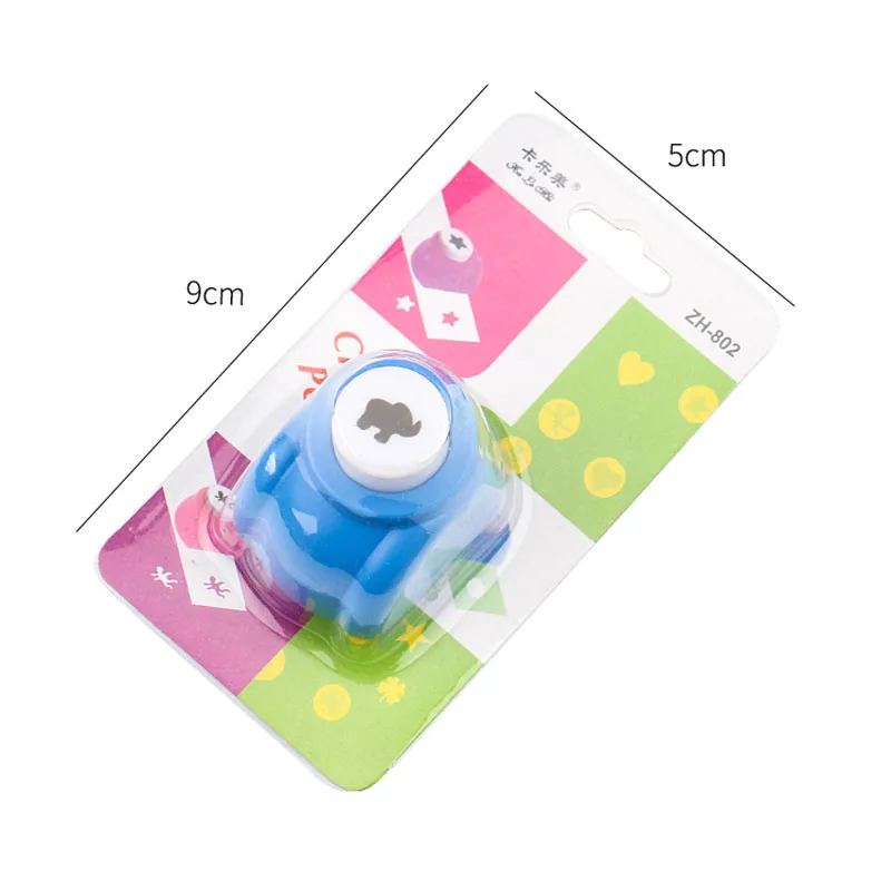 

Shaped Hole Punch Paper Press Scrapbook Craft Handheld Embossing Stencil Kids