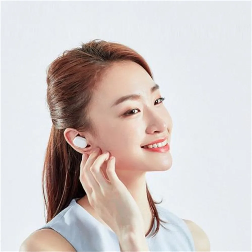 Original Xiaomi AirDots Bluetooth 5.0 Earphones Youth Edition Mi True Wireless In-ear Earbuds Bluetooth 5.0 TWS Air Dots Headset