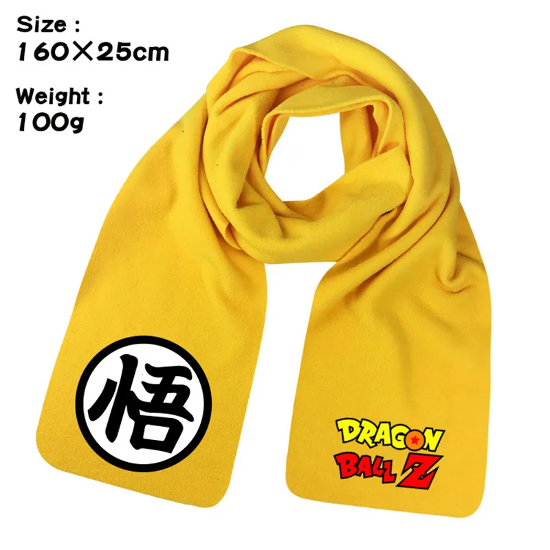 Dragon Ball Сон Гоку Saiya аниме зима для мужчин женщин унисекс теплая шаль шарф мягкая обёрточная бумага Косплей - Цвет: Style 14