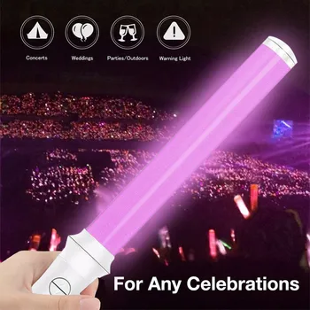 

Flashing LED Light Glow Stick 15 Color Led Flashing Glow Sticks For Concert Party Reusable Party Decoration Glow Sticks
