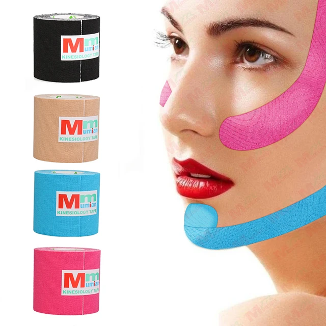 Kinesiology Tape for Face Therapy, Face Lifting Tape, V Shape