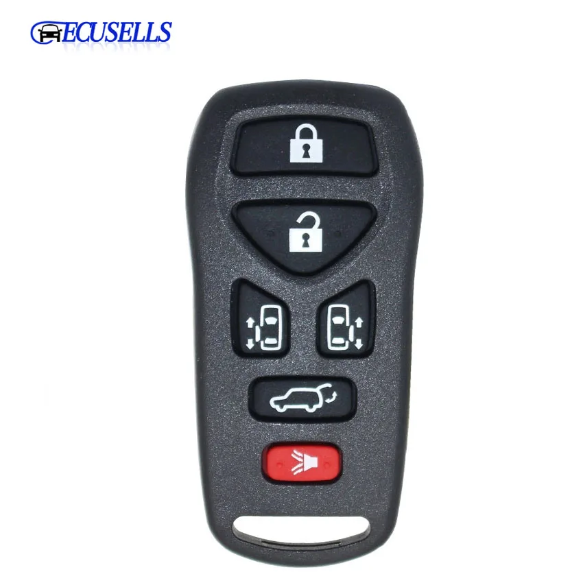 Чехол + накладка для Nissan Quest 2004 2010 6/5 1 кнопки пульт дистанционного управления без