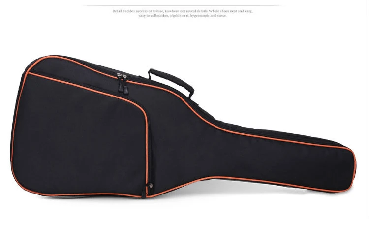 Ткань Оксфорд Акустическая гитара Gig Bag мягкий чехол двойные плечевые ремни Мягкий гитарный водонепроницаемый рюкзак красочный Gig Bag