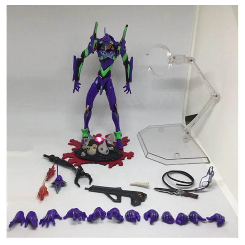 

7inch 18cm EVA Neon Genesis Evangelion EVA-01 TEST TYPE 01 Action Figure PVC Movable Collection of Toy Gifts