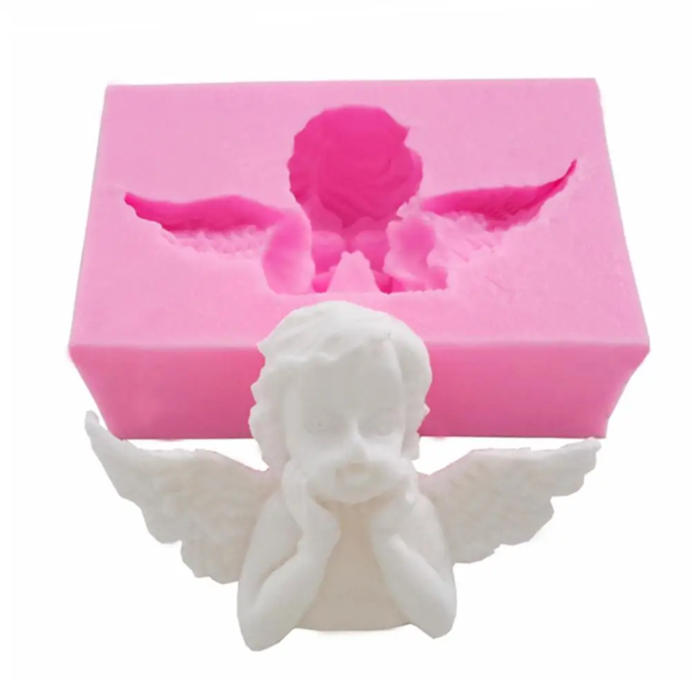 

3D Cartoon Angel Mould Fondant Silicone Decoration Mold DIY Cake Decorating Tools Baking Mould