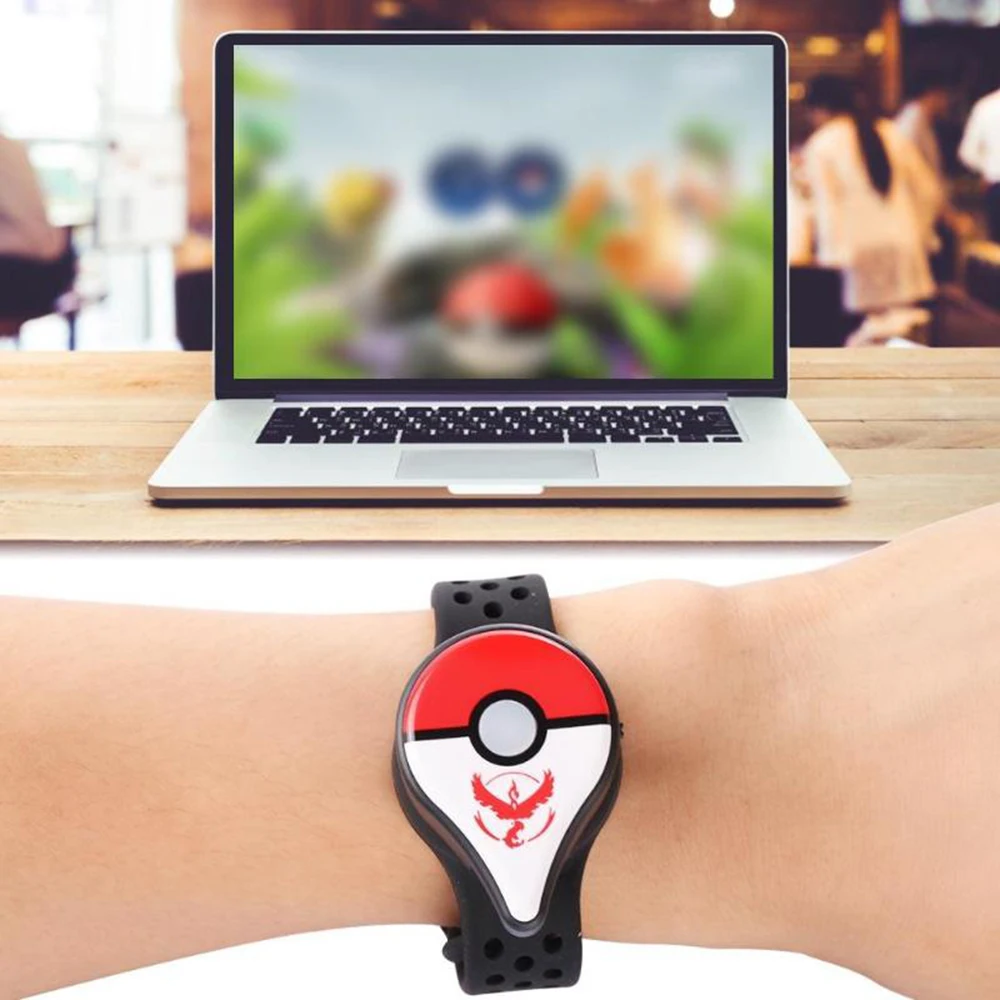 

Auto Catch For Pokemon Go Plus Bluetooth LED Light Smart Wristband USB Rechargeable Gaming Bracelet For Nintend Pokemon GO Plus