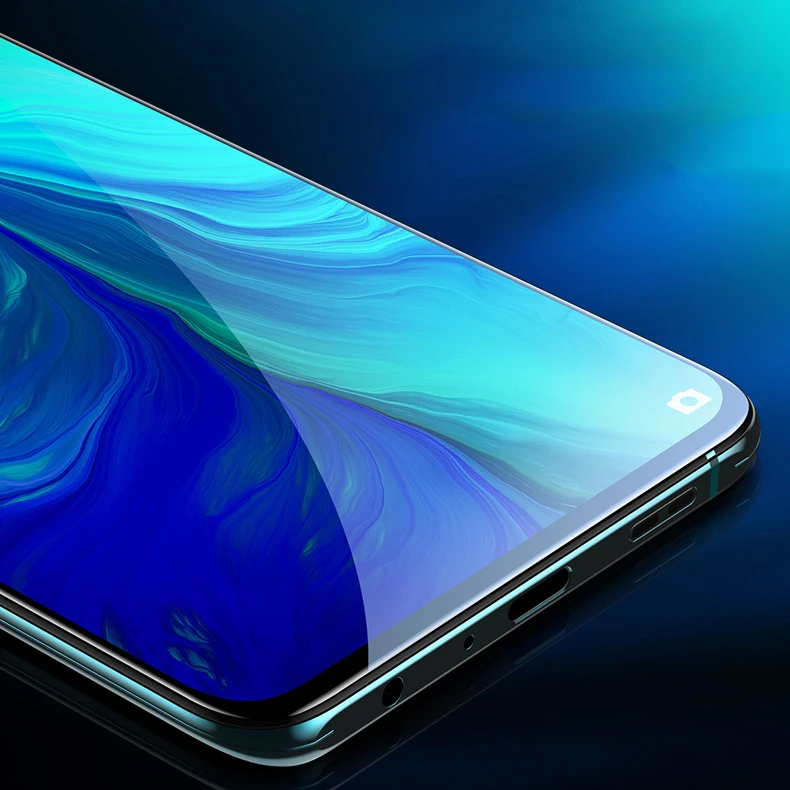 6D закаленное стекло для Oppo Reno 10x Zoom полное покрытие изогнутый экран защитная пленка на стекло для Oppo IQOO NEO Lite Pro