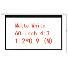 Thinyou Electric curtains 60 inch 4:3 Motorized Screen With Remote for LED LCD DLP Projector Electric Projector Screen Thinyou Electric curtains 60 inch 4:3 Motorized Screen With Remote for LED LCD DLP Projector Electric Projector Screen