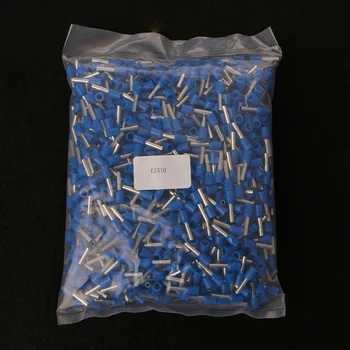 

1000 Pcs AWG14 2.5mmÂ² Automotive Insulated Cord End Terminal Wire Ferrules