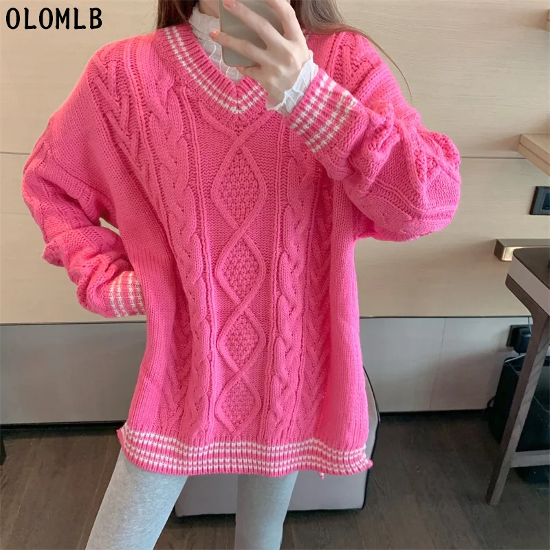 

2020 Elegant Bandage Twist Pattern Sweater Dress Women One-Piece Autumn Winter Korean Long Sleeve Knitted Dress Lady Mini Dress